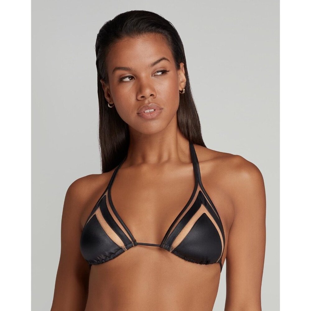 Agent Provocateur Tora Black Sand Bikini Set AP4 Large NWT - Picture 3 of 16